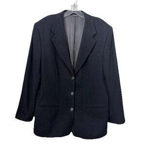 Vintage PBM WOMEN for NORDSTROM, Women's 14 Black 100% Camel Hair Blazer, EUC